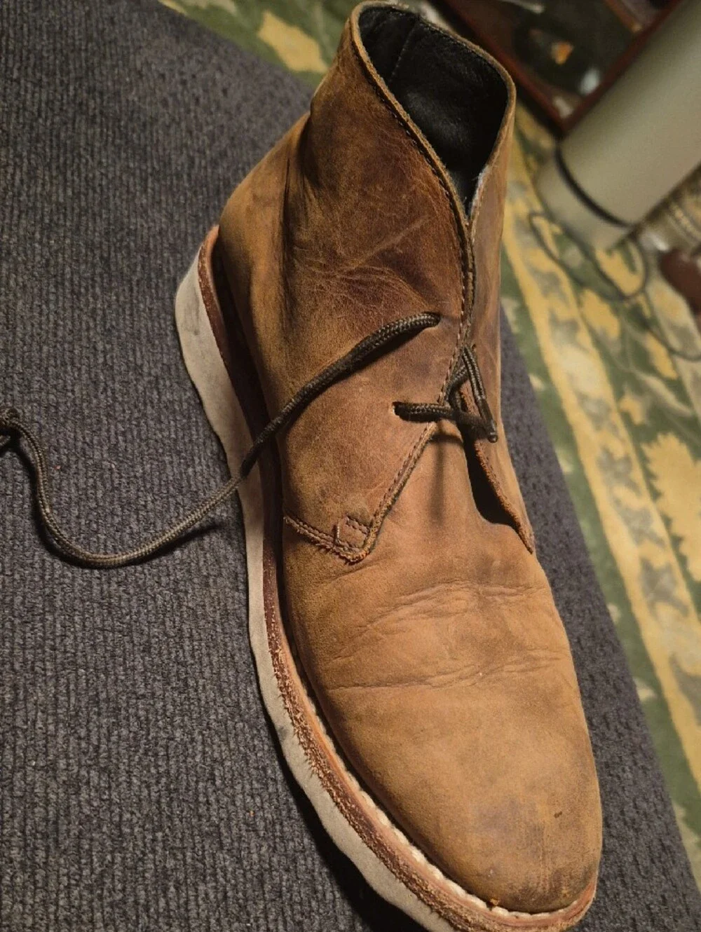 Thursday Boot Company Tan/Brown Leather Chukka Boots